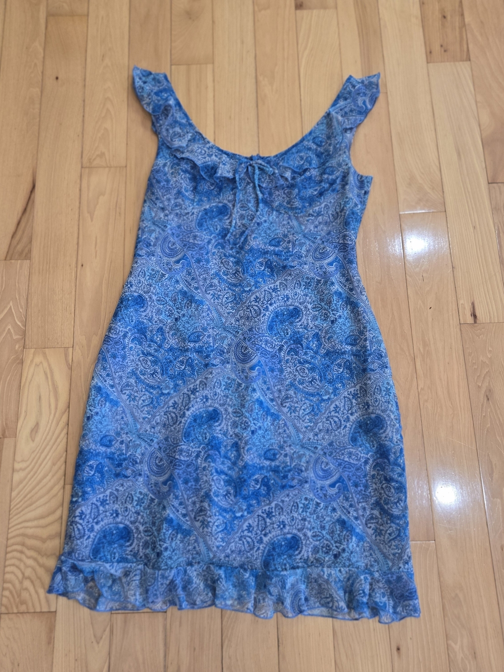 Y2K Blue Fairycore Dress Moda International